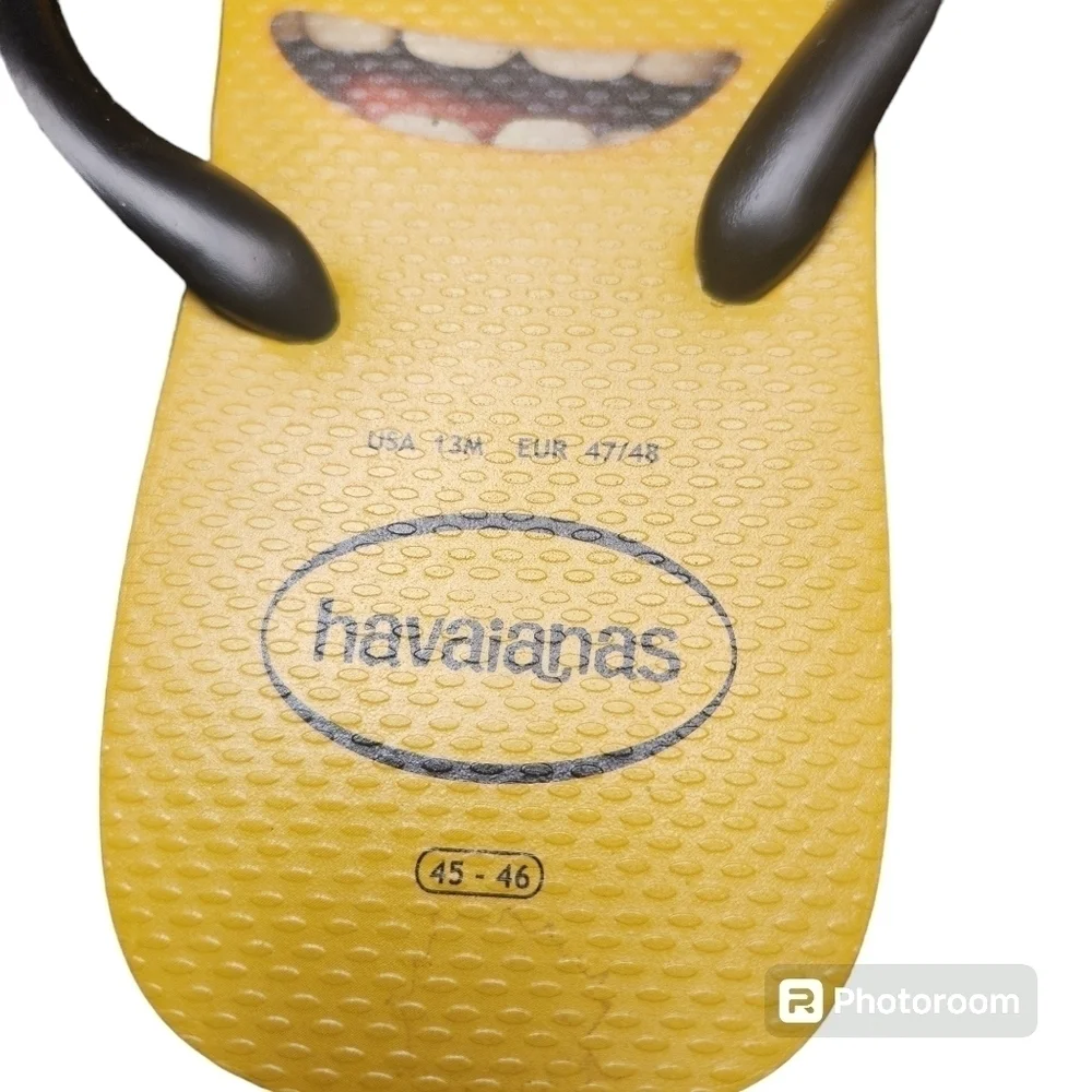 Havaianas Men's Flip Flop Sandals Minions Sz. 13